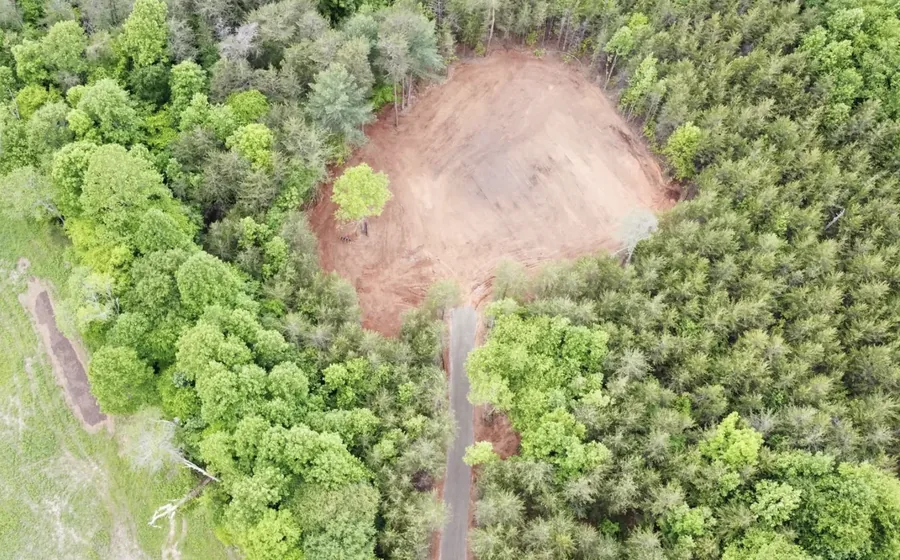 Cleared and graded lot in Caldwell County, North Carolina